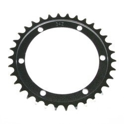 Chain sprocket sprocket 34 teeth suitable for Simson SR2 SR2E KR50 - chrome-plated