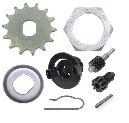 Simson S51 SR50 KR51/2 Speedometer Drive Pinion Kit with Locking Plate