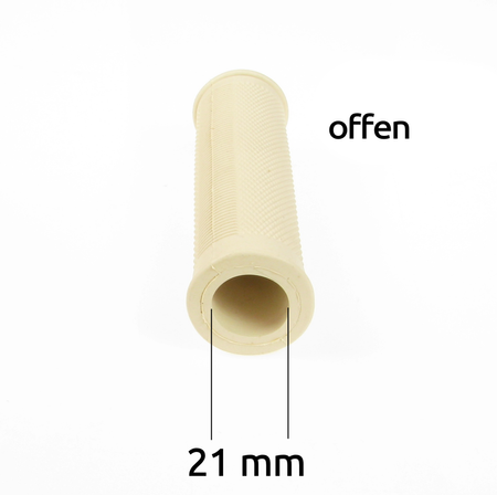 Grips for DKW RT100 RT125 RT175 RT250 RT250 H RT350 S - straight, beige