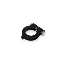 Klemmschelle Hitzeblech Enduro 28 mm vorn für S50 S51 S70  - schwarz