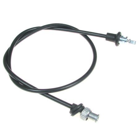 Speedometer cable w/ rubber boot for Simson AWO, EMW, IFA, MZ - Black