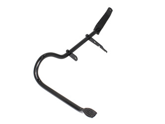 Black foot brake lever for Simson S50/S51/S53/S70/S83 - replacement