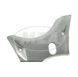 Motorabdeckung Motorblech Vergaserblech rechts Aluminium für Simson SR2 SR2E