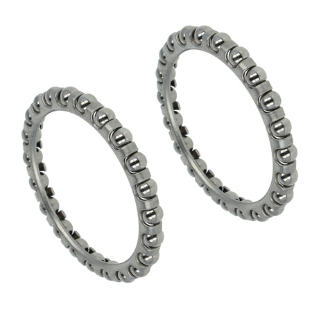 2x Steering Head Ball Retainers for Simson S50/S51/S70/SR4/SR50/SR80