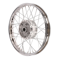 Speichenrad 1,50x16 für SIMSON Modelle - verchromte Stahlfelge