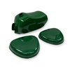 Tank set + 2x side covers for Simson S53, also S50 S51 - billiard green