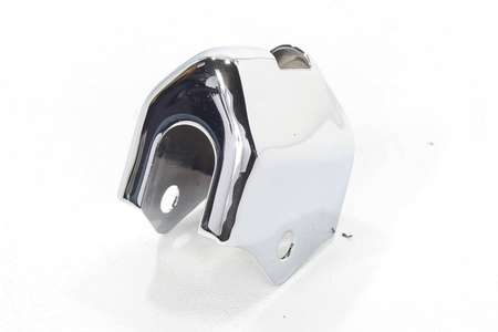 Chrome cap for Simson turn signal switch with side cutout