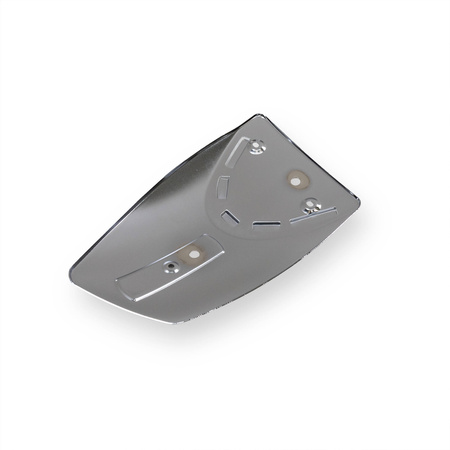 Pair Chrome Tank Trim Panels + Rubber for MZ TS250/TS250/1