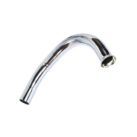 Chrome Exhaust Header 35mm for MZ TS 125/150 - Top Quality