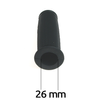 Para gum chwytów 22 mm z koronką do IFA MZ RT125 BK350 ES175 250 - czarne 