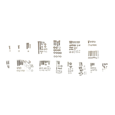 Stainless Steel Screw Set 262pcs Hex Bolts A2 for Simson KR51/1 Schwalbe