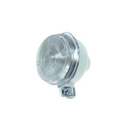 Blinker mit E-Prüfzeichen vorn (weiß / weiß) für Simson S50 S51 S70, MZ TS ETZ