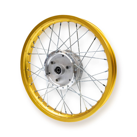 Spoked wheel 16 inches 1.60 x 16 "for Simson S50 S51 S70 KR51 SR4 - chrome-plated steel