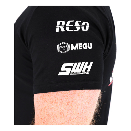 T-Shirt for Simson – Racing Team Design, Black, L, Short Sleeve