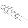 Zestaw cięgien Bowdena do Simson KR51/1 Schwalbe z gwintem zewnętrznym, 5 szt