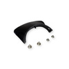 2x Black Fender Mudflaps with Rivets for Simson S50 S51 S70