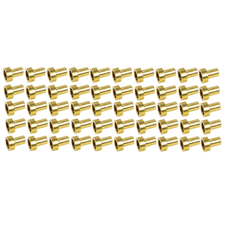 50x soldering nipples 6x8 for soldering clamp for brake cable clutch cable throttle cable cable Univer