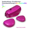 Powder-coated Fuel Tank Set for Simson S51 — RAL Metallic (Candy)