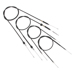 Bowden cable kit for BMW R50/5 R60/5 with high handlebars