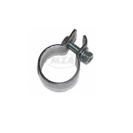 Front 28mm Flat Exhaust Band Clamp for Simson KR51/1 SR4 Duo
