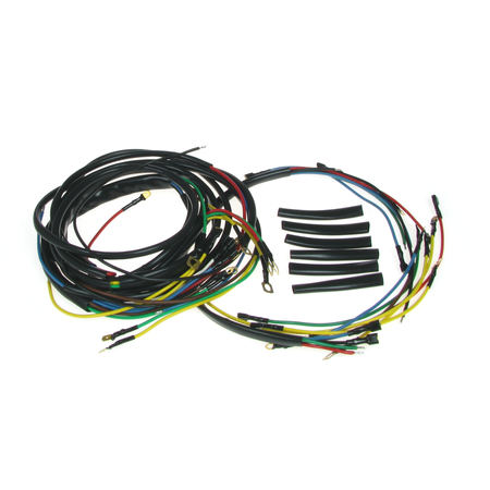 Wiring harness for Junak M10 with colored wiring diagram