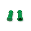 Pair Footpeg Rubbers for Simson S50 S51 S53 S70 S80 SR4 SR50 SR80 - Green