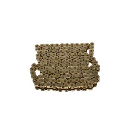 Motorcycle Chain 428H Reinforced 112 Links Gold 1/2x5/16 with Master Link