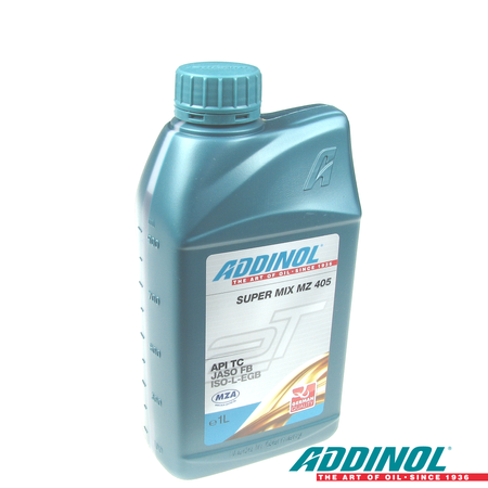 ADDINOL mixed oil MZ405 2-stroke 1 liter mineral for oldtimers Simson MZ DKW IWL