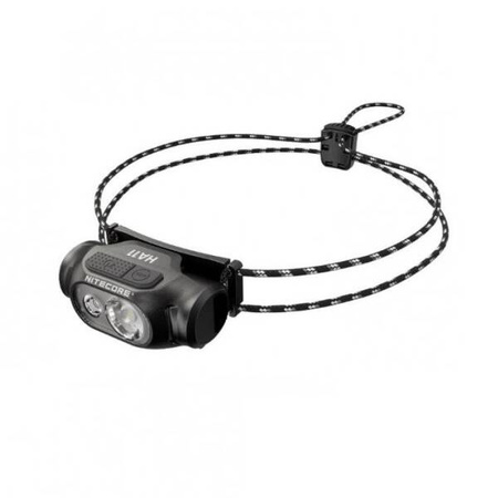 Head torch LED head torch (with red warning light) 18000 lumens USB rechargeable
