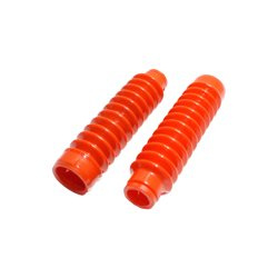 2x bellows for telescopic fork for Simson S50, S51, S53, S70, S83, SR50 - red