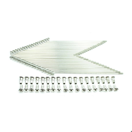 Speichensatz für Simson S50, S51, S70, Schwalbe KR51 – verstärkt, Edelstahl