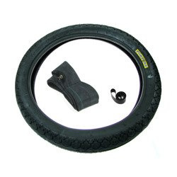 Fortune 3.50x18 Tire + Tube & Rim Tape for MZ ES/TS/ETZ Motorcycles