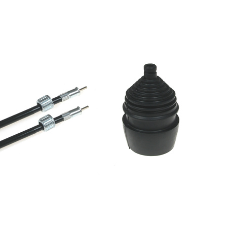 Rubber Boot + Speedo/Tachometer Cable for Simson S50 S51 S70
