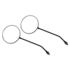 2x M8 Mirrors Ø118mm for Simson S50 S51 S53 S70 KR51 Schwalbe SR50 SR80 SR4