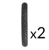 2x Vee Rubber 2.75x16 43J Slick Tires VRM094 for Simson S50 S51 KR51 SR4