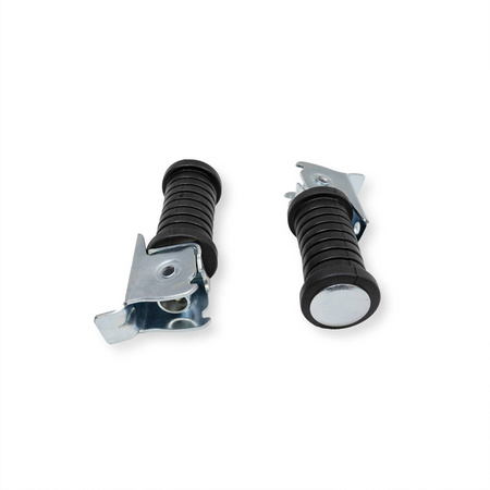 (para) Podnóżki pasażera do Simson S50 S51 KR51 SR50 SR4 nowe ożebrowanie