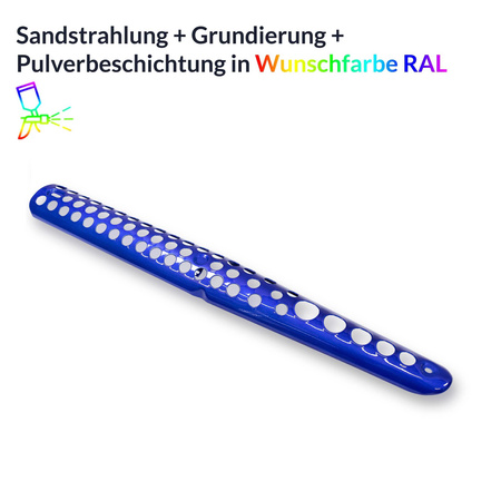 Powder-coated exhaust grill for Simson S50/S51/S53 (metallic candy)