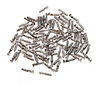 100x 4mm Round Bullet Crimp Connectors Wire Terminals for Motorcycle Wiring