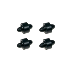 4x Gummipuffer Gummipilz groß (Typ 2) für Sitzbank für Simson KR51 Schwalbe SR4-