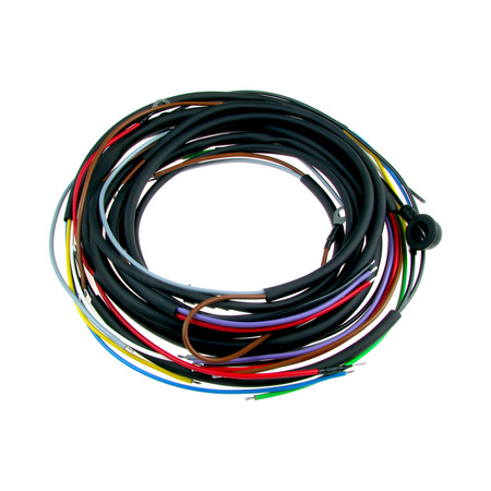 Cable harness for JAWA 175, 250 - 353/04 with circuit diagram