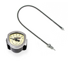 Mechanical 50 km/h Speedometer with Cable for Simson SR2 - Black