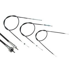 Bowdenzugsatz + Tachowelle für Adler M150 M200 M250 (4-teilig)