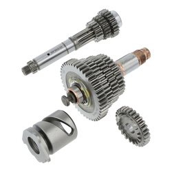 Set: Getriebe 4-Gang mit Schaltwalze für Simson SR80