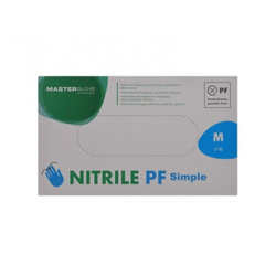 100pcs Powder-Free Nitrile Gloves for Motorcycle Mechanics - M