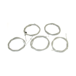 Bowden cable kit for IWL Troll scooter (5-piece) - grey