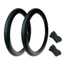 2x AWINA 2.25x19 F-853 Motorcycle Tires + 2 Inner Tubes for Simson SR2