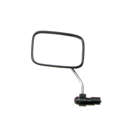 Universal handlebar mirror Ø19mm square short L/R for moped/mofa