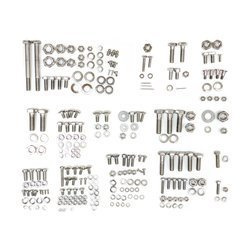 Stainless screw set 248pc A2 hex bolts for Simson 425 AWO Sport motorcycle