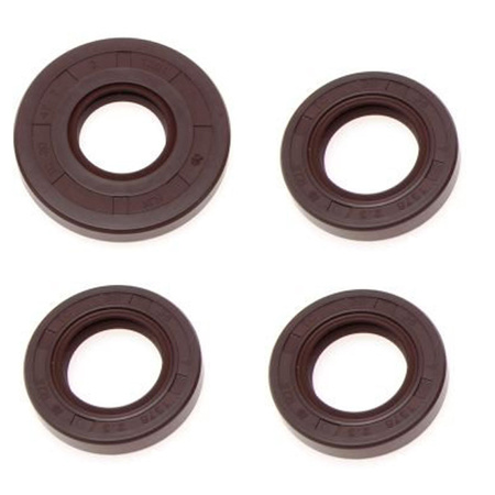 Brown engine oil seal set (4pc) for MZ RT125/3 & IWL Berlin