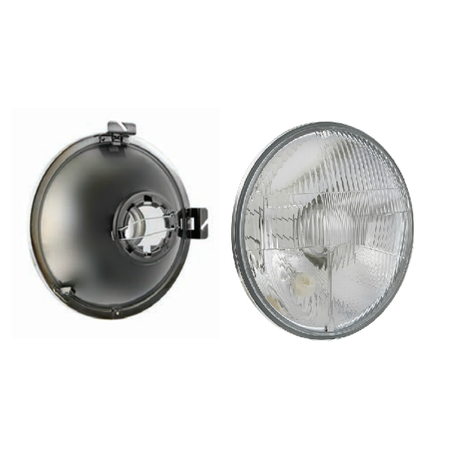 H4 Headlight for Alfa (Oldtimer) - Classic Vintage Headlamp